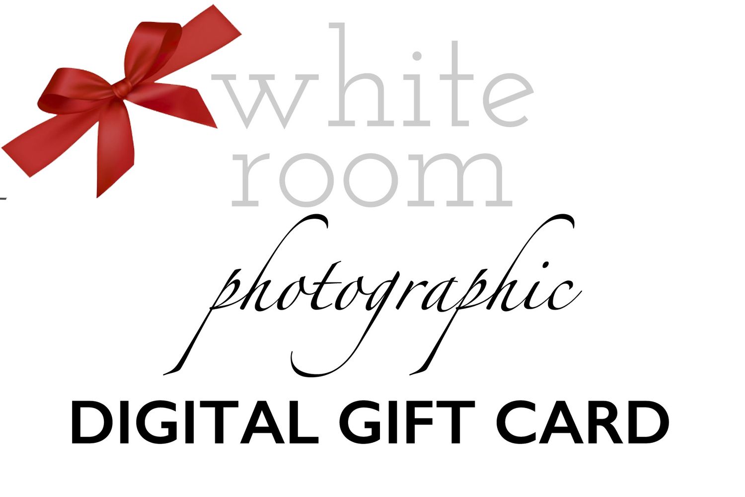 Whiteroomphotographic Gift Card